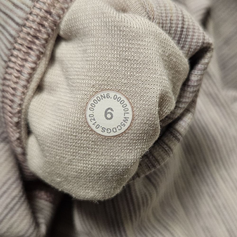 Lululemon Wunder Under High Rise Heather Pink Yoga Leggings Size 6 - Picture 11 of 11